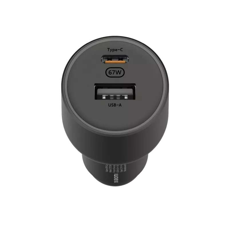 Xiaomi 43907 nabíjačka pre mobilné zariadenia univerzálna čierna zapaľovač auta