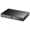 Neupravovaný switch Cudy FS1026PS1 24 portov Gigabit Ethernet PoE