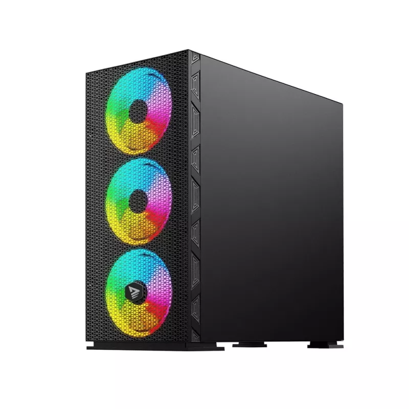 SAVIO PC skriňa Raptor X1 ARGB sklo/mesh čierna
