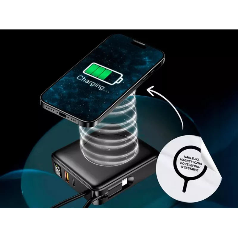 Prenosná nabíjačka Tracer Scout 10000 mAh MAG+PD+QC