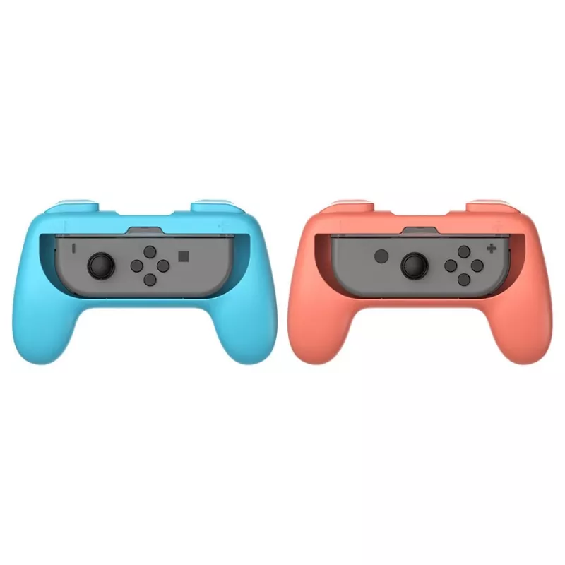 Držiak ovládača Subsonic Joy-Cons komfortný grip Switch & Switch 2 ružový tyrkysový