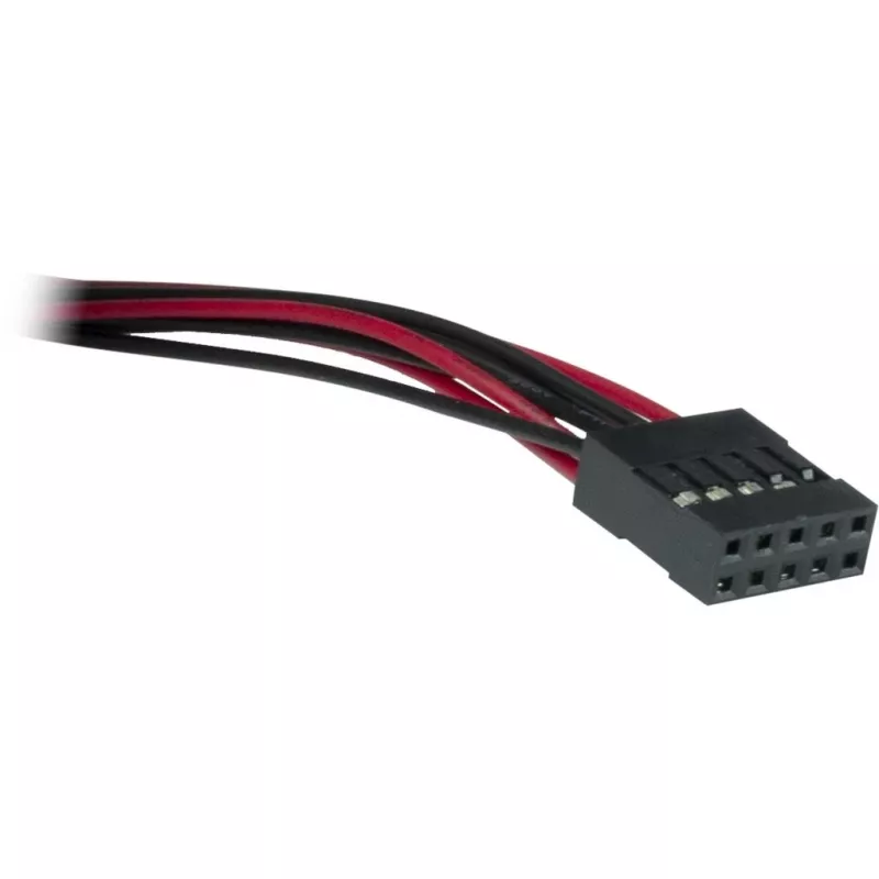 INTER-TECH 88887289 120mm ventilátor do skrine balenie 3 ks čierny