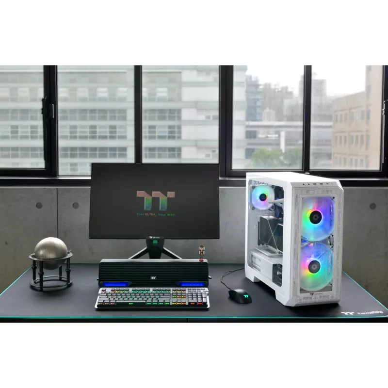 PC skriňa Thermaltake View 300 MX Midi Tower biela