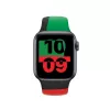 Remienok Apple 40mm čierny Unity Sport Band M/L čierny zelený červený