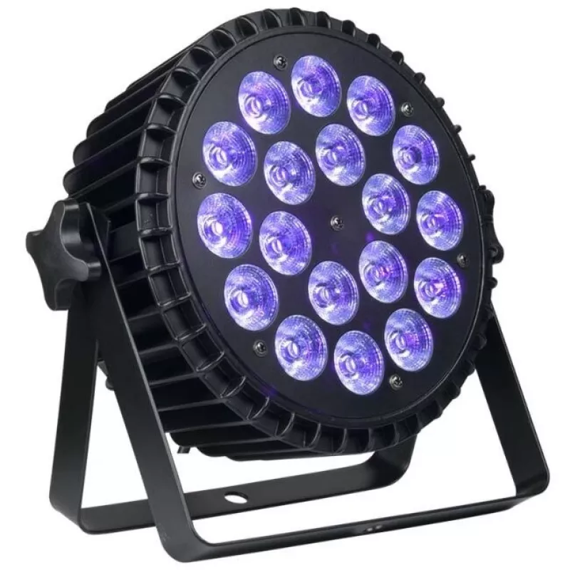 LIGHT4ME ALU QUAD PAR 18x6W RGBW - pódiový reflektor