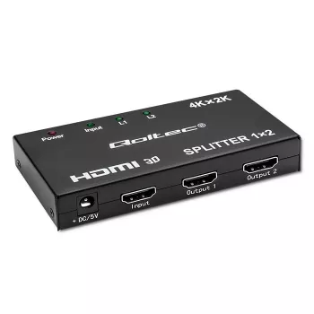 Aktívny HDMI rozbočovač 2 x HDMI 4Kx2K, 3,4 Gbit/s