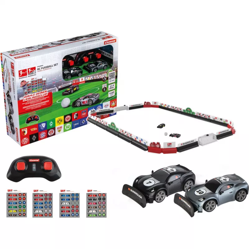 Carrera Bundesliga - 2,4 GHz RC futbalová sada (370430041)
