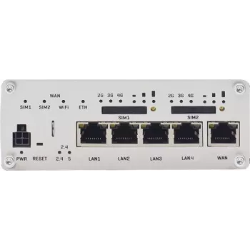 WLAN router TELTONIKA RUTX12 s WWAN a 4-portovým switchom (model RUTX12230000)