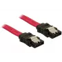 SATA kábel DeLOCK 84302 0,5 m červený