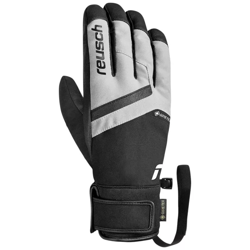 REUSCH BOOSTER GORE-TEX RUKAVICE VEĽKOSŤ 8,5 ČIERNA A BIELA