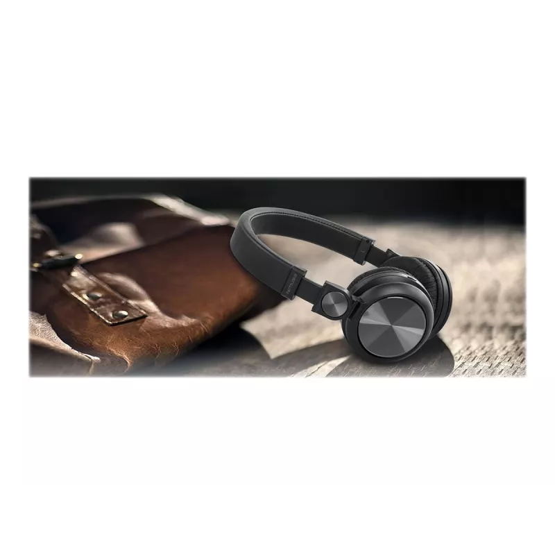 Muse M-276BT slúchadlá/headset káblové & bezdrôtové cez hlavu slúchadlá telefonovanie/hudba Bluetooth čierne