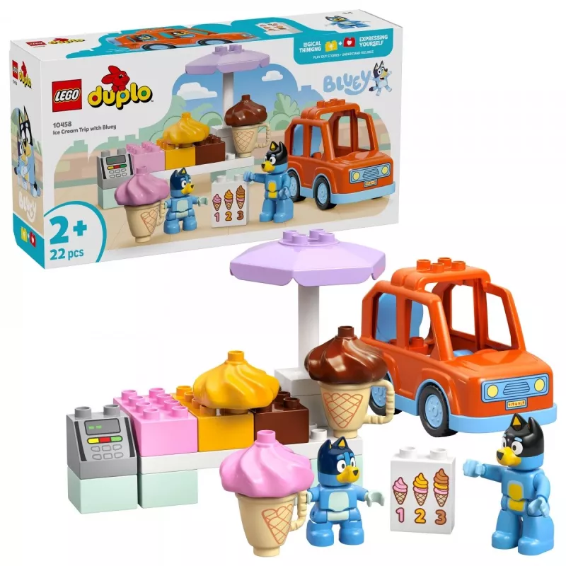 LEGO BLUEY 10458 Zmrzlinový výlet s Bluey