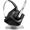 EPOS IMPACT DW Office ML - EU headset bezdrôtový in-ear, hlavový most, nákrčník kancelária/call centrum nabíjacia stanica čierna, strieborná