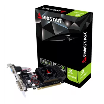 Grafická karta BIOSTAR GeForce GT 730 — 4 GB GDDR3, 128-bit, PCIe x16 2.0
