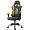 Subsonic SA5609-IM1 Pro Iron Maiden Killers herné kreslo, 3D podrúčky, syntetická koža, sklon 90°-135°, 120 kg, čierne so žltou výšivkou