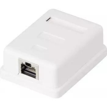 Sieťová zásuvka Renkforce CAT 6 1 port, biela