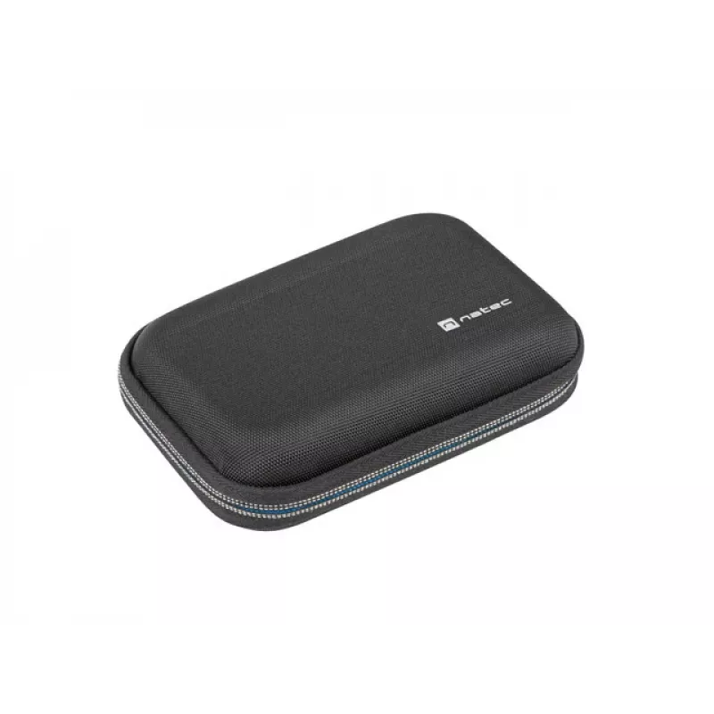 NATEC Krill 2 cestovné puzdro organizér pre HDD/SSD/príslušenstvo/káble čierne