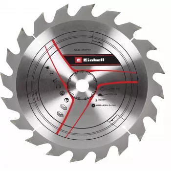 KWB pílový kotúč TCT Ø 200 x 16 mm, 2,4 mm, 20 zubov