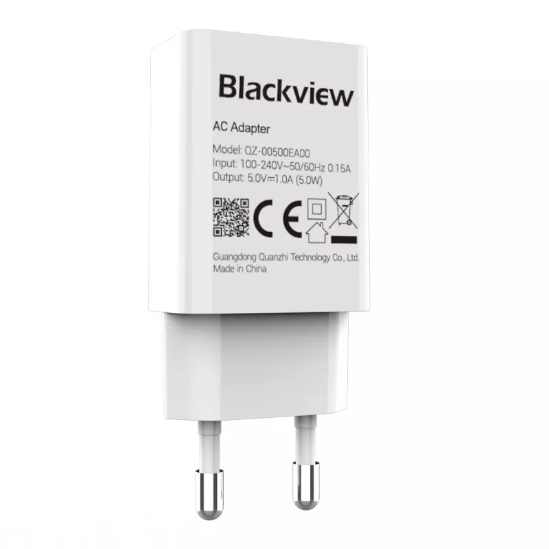 Nabíjačka 5W Blackview ASBVWLTCHAR5W01 kompaktný ľahký USB napájací zdroj 5 W