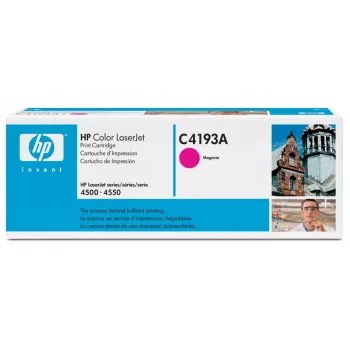 HP C4193A - purpurová - originálna - LaserJet - tonerová kazeta (C4193A) - pre Color LaserJet 4500, 4500dn, 4500n, 4550, 4550DN, 4550HDN, 4550N (C4193A)