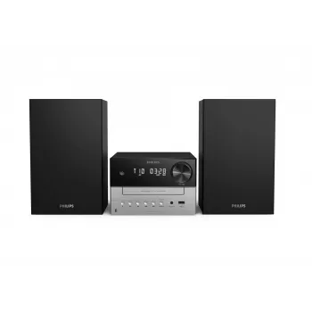 Philips TAM3205M2 domáci audio systém domáci audio mikrosystém 20 W čierny, strieborný