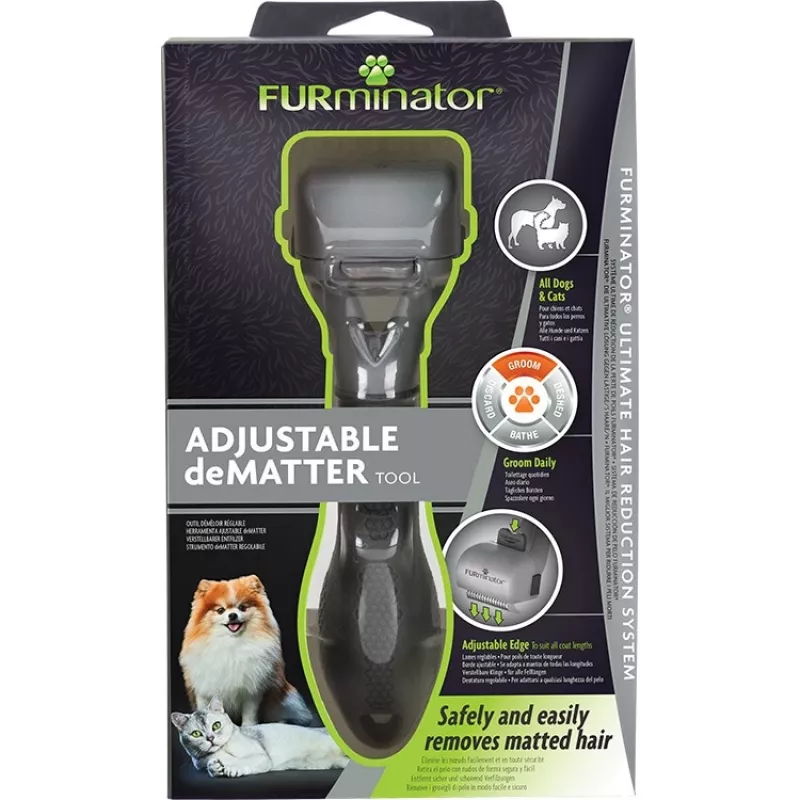 FURminator nastaviteľný nástroj na odstraňovanie zacuchanej srsti