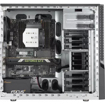 Počítačová skriňa Supermicro SuperChassis GS5A-754K Midi Tower čierna, sivá