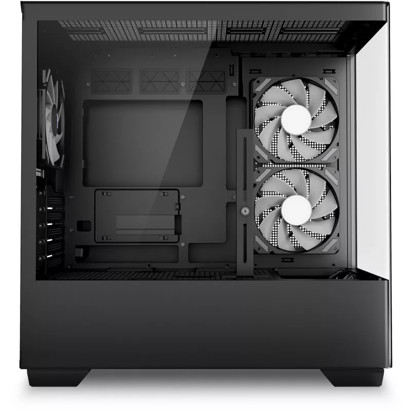 PC skriňa Sharkoon Elite Shark CM100 Tower Micro-ATX, bez napájacieho zdroja, čierna
