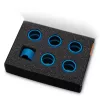 Kompresný krúžok EK Water Blocks EK-Quantum Torque balenie 6 ks STC 16 modrý