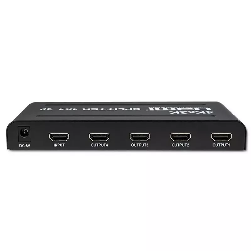 Qoltec 51798 Aktívny HDMI splitter 4 x HDMI 4K x 2K | 3.4Gb/s