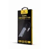 Gembird A-CM-COMBO5-02 dokovacia stanica/port replikátor pre notebook káblový USB 3.2 Gen 1 (3.1 Gen 1) Type-C strieborná