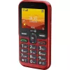 Doro Leva L10 4G, telefón s veľkými tlačidlami, červený (380571)