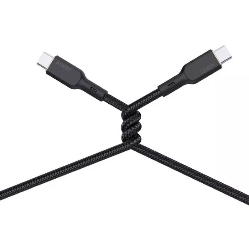 AUKEY CB-KCC101 nylonový kábel USB-C na USB-C 1m