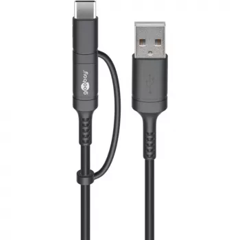 USB kábel Goobay 71892 čierny