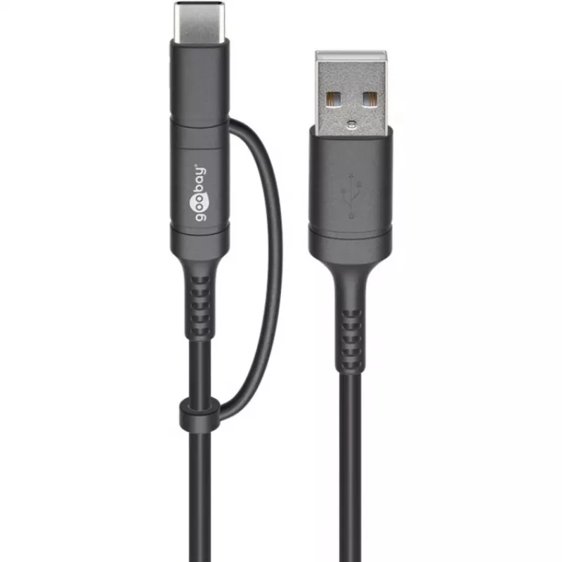 USB kábel Goobay 71892 čierny
