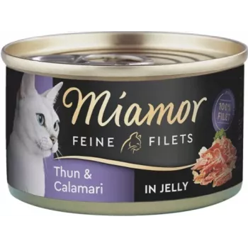 Mokré krmivo pre mačky Miamor MIAMOR jemné filé tuniak 100 g konzerva, dospelé mačky, rybia príchuť, 13 % bielkovín, 83 % vlhkosti