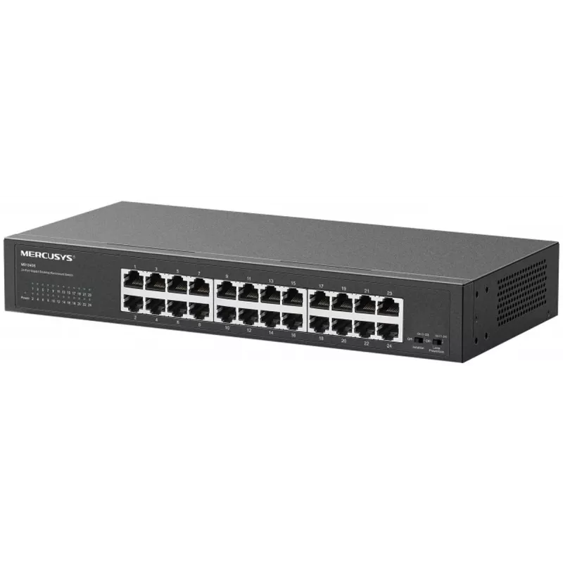 Gigabit 24-portový desktop/rackmount switch TP-LINK MS124GS – 24 x 1 Gbps RJ45