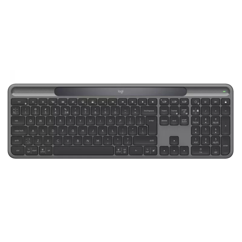 Logitech Signature Slim Solar+ K980 bezdrôtová klávesnica, US International, grafitová