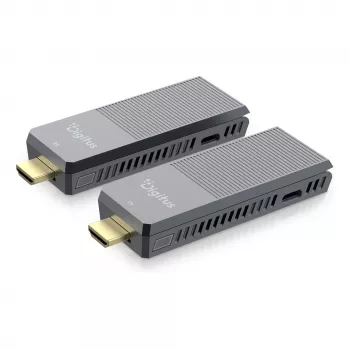 Bezdrôtová sada HDMI extender DIGITUS DS-55359 — 4K/60 Hz, 150 m, AV vysielač a prijímač