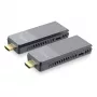 Bezdrôtová sada HDMI extender DIGITUS DS-55359 — 4K/60 Hz, 150 m, AV vysielač a prijímač