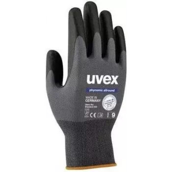 Uvex 60049 sivá - čierna elastan - polyamid (6004910)