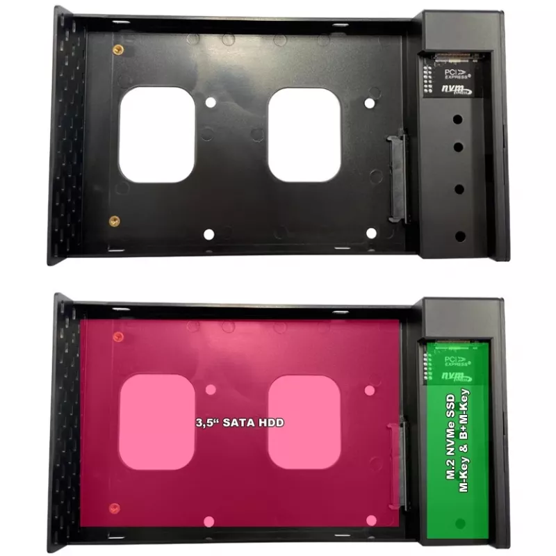 Puzdro na HDD/SSD LC-Power LC-DOCK-C-35-M2 3,5 palca USB Type-C 10 Gbit/s