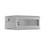Rack rozvádzač LANBERG WF01-6404-23S 19 palcov 4U sivý s perforovanými dverami
