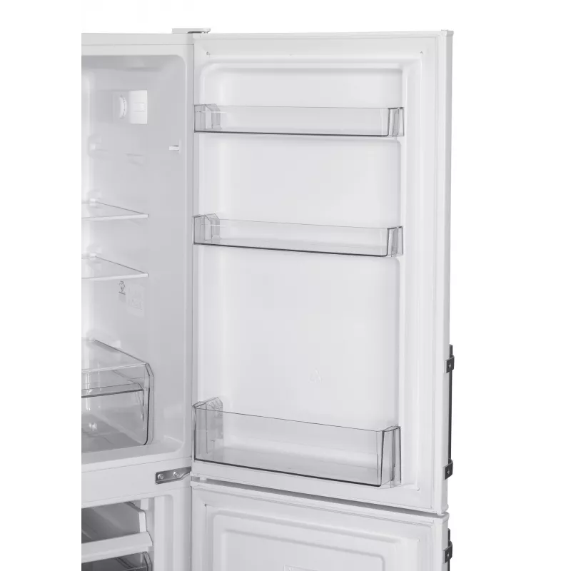 Voľne stojaca chladnička SEVERIN DT 8770 — celkový objem 173 l, chladiaci priestor 121 l, mraznička 52 l, biela