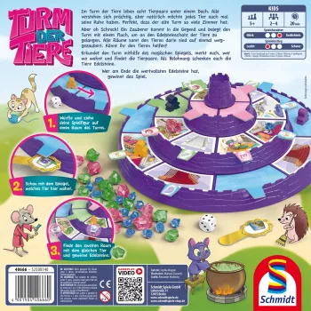 Schmidt Spiele Turm der Tiere, spoločenská hra