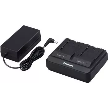 Panasonic AG-BRD50 - nabíjačka + napájací zdroj - nabíjanie 2 x batéria - 4000 mA (AG-BRD50E)