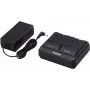 Panasonic AG-BRD50 - nabíjačka + napájací zdroj - nabíjanie 2 x batéria - 4000 mA (AG-BRD50E)