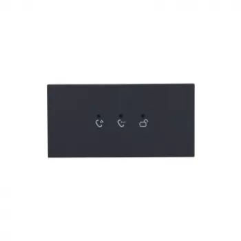 Dahua Technology VTO4202FB-ML, čierna, Dahua Europe, VTO4202FB, 100 mm, 28,5 mm, 49,9 mm