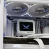 Kvapalinový CPU chladič Valkyrie VK-AIOV240W 240-mm radiátor s LCD