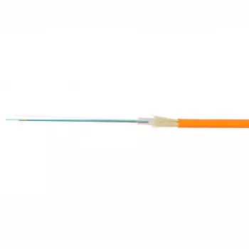Fiberhome mikro optický kábel 2,5 mm, 4 FO G.657A1, PE plášť, oranžová, 2 km bubon